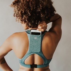 Senita Hideaway Sports Bra - Sage